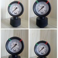 Original PP Diaphragm Pressure Gauge Full Plastic Gauge Acid Resistant and Corrosion Resistant 1KG2KG3KG4KG