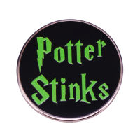 }qi"Potter Stinks" เข็มกลัดตราสถาบันเวทมนตร์แห่งแรงบันดาลใจ