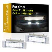 [Hot K] โคมไฟแผ่นตัวเลข LED 12V สำหรับ Opel Astra F 1992-1998 Calibra 1989-1997ประกอบไฟป้ายทะเบียนรถสีขาว