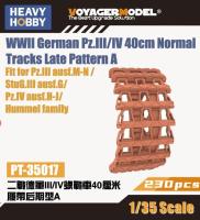 PT-35017ฮอยหนักสงครามโลกครั้งที่สองเยอรมัน Pz.iii/iv 40ซม. Normai แทร็คปลาย Patten A (ฟันกลวง)