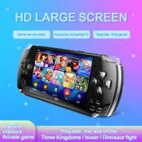 New X6plus Retro Handheld Video Game Console IPS Screen Built-In 1500+Classic Games 4.0Inch Portable Game Players