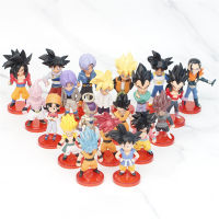 20pcs Dragon Ball Cartoon Figure Toys Creative Hand Doll Model Car Cake OrnamentCake Toppers Collectible ToysLovely Fashionable LightweightOffice Desktop DecorationCute Figurine Decorative OrnamentsKids Boys Girls Gifts