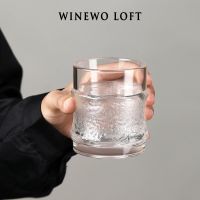 Support wholesale Foreign wine glass hanging ice glass touch glass high-end whiskey glass Japanese glass glass super stick wine glass beer glass