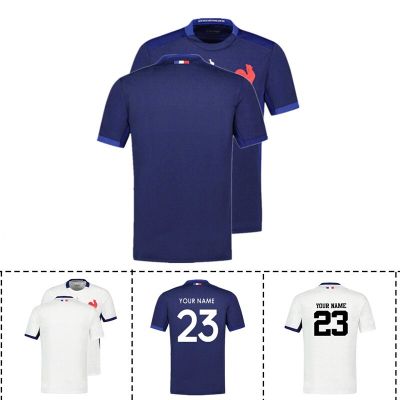 France Rugby Number）Top Jersey Name Home Custom Shorts [hot]2023 S-5XL Size: (Print / - Away Quality / Mens