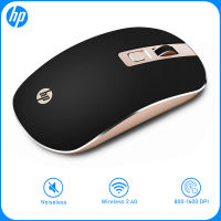 HP S4000เมาส์ไร้สายเงียบปิดเสียงเม้าท์อ็อฟติคอลUSB 1600DPI 2.4Ghzธุรกิจเมาส์สำนักงานสำหรับคอมพิวเตอร์แล็ปท็อปแป้นพิมพ์พีซี