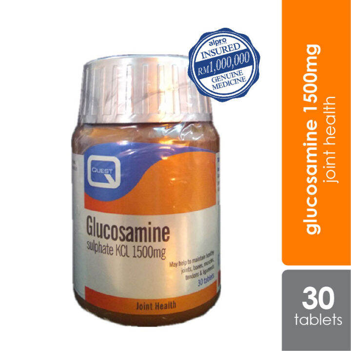 Alpro Pharrmacy Quest Glucosamine Sulphate KCL 1500mg 30s (Joint Health) Lazada