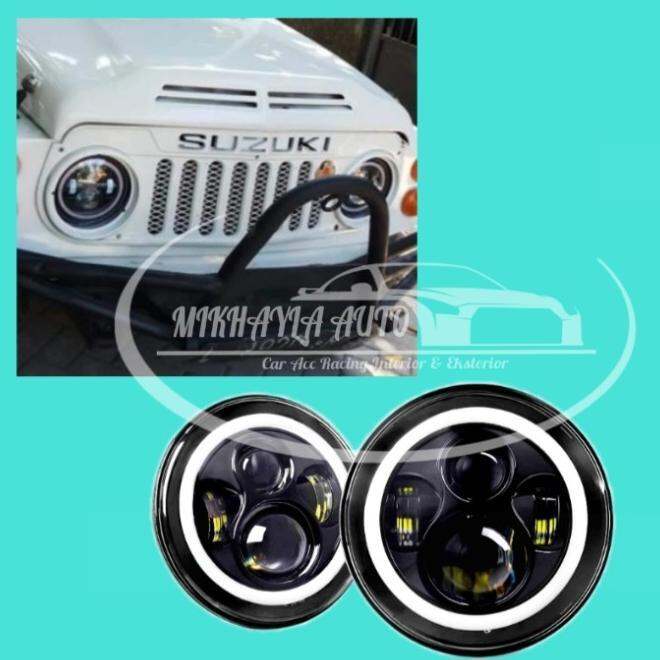 Headlamp Led 7Inch Jimny Katana,Hardtop,Rubicon Harga Sepasang | Lazada