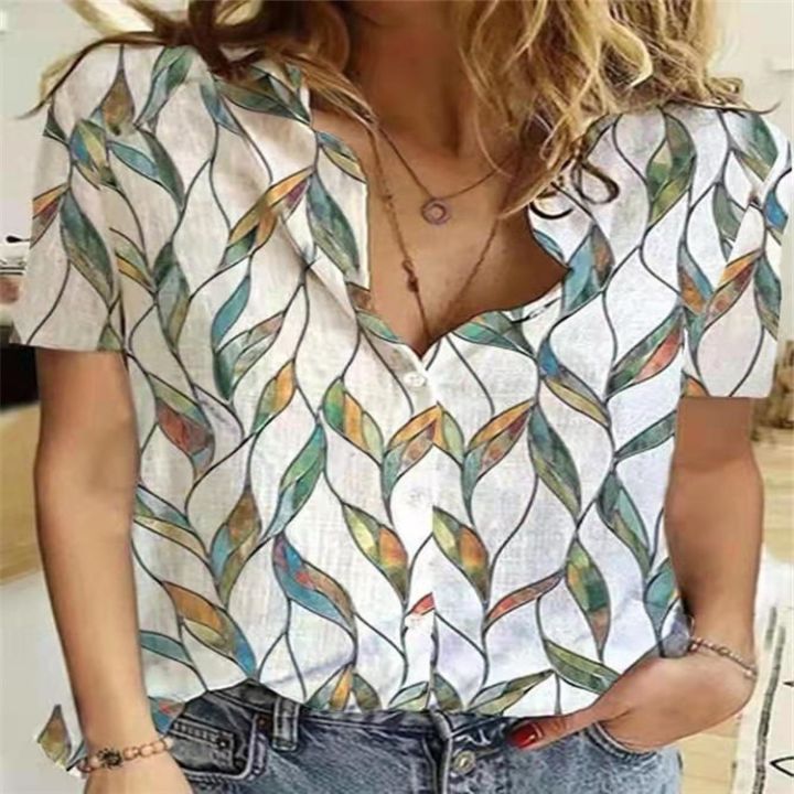 europe-and-the-united-states-independent-stand-the-new-womens-clothing-printing-street-hipster-shirts-with-short-sleeves