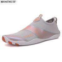 Soft Flat Quick-Dry Sport Water Shoes Women Sneaker Aqua Shoes Mans Footwear For Swimming Driving Beach Wading Fishing Fitness