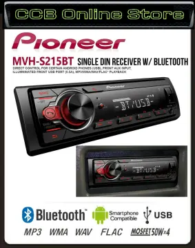 Radio Pioneer Mvh-s215bt Bluetooth Usb Aux Control Subwoofer