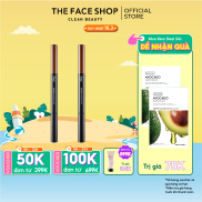 Combo 2 Chì Chân Mày THE FACE SHOP Designing Eyebrow Pencil 0.3G màu 03