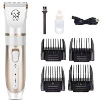 ✜┋ Pet Dog Hair Trimmer Animal Grooming Clippers Electrical Dog Hair Cutter Cat Hair Remover USB Rechargeable Pet Haircut Machine