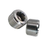 1/8" 1/4" 3/8" BSP Male Therad 304 Stainless Steel Hex Socket End Cap Plug Pipe Fitting Connector Adapter Pipe Fittings Accessories