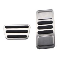 2PCS Car Brake Gas Pedal Cover Foot Pads For Ford Mustang Mach-E New -