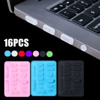 16PCS Universal Laptop Silicone Dust Plugs Anti Dust Stopper USB Plug Notebook PC Charging Port Protection Dust Cap For Computer