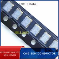 10PCS 3225 R315M 3.2*2.5 smd 4pin 315M 315MHZ 315.000 MHz TE3S315 smd Crystal Oscillator WATTY Electronics