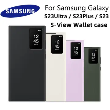Samsung Galaxy S23 Ultra S-View Wallet Case Lavender EF