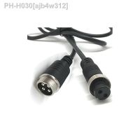 1Pcs GX16 4Pin Male to 2Pin Female Extension Cable GX-16 Aviation Connector for CCTV Camera Security DVR 20cm