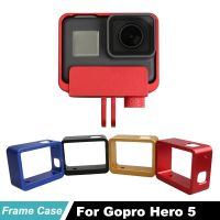 กรงเคสป้องกันเฟรมอะลูมิเนียมอัลลอยสำหรับ Gopro Hero 7 6 5 Black Cage สำหรับ Go Pro Hero 7 6 6อุปกรณ์เสริม