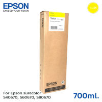 ตลับหมึกแท้ Epson Sure Color SC-S40670/S60670/S80670 Ink Cartridge -T8924  Yellow (C13T892400) สีเหลือง700 ml