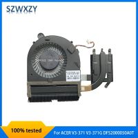 SZWXZY Original For ACER V3-371 V3-371G Laptop Radiator Heatsink With Fan 460.03302.0001 DFS2000050A0T Fast Ship