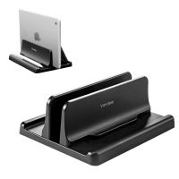 Vertical Laptop Stand Plastic Portable MacbookTabletPhone Holder Adjustable Desktop Notebook Dock Space Save Accessory-Vaydeer