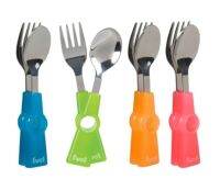 Fuel 30705998ชุดช้อนส้อมสำหรับเด็ก  มีส่งฟรี แบรนด์จากแคนาดา มีรับประกัน/FUEL 2PC SNAP CUTLERY