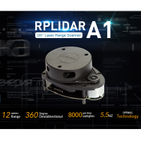 A1 RPLIDAR การสแกน360องศาระยะ12เมตรรัศมีเรดาร์