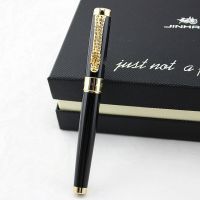 【❖New Hot❖】 gong25258181584814 Set Pulpen Jinhao ปากกาโรลเลอร์บอล1200กีต้าร์พร้อมปากกาลูกลื่นโลหะเคสสำหรับ