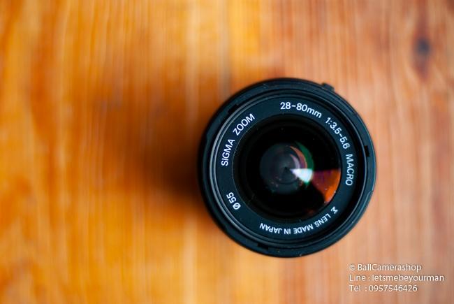 ขายเลนส์-macro-มือหมุนงบประหยัด-sigma-28-80mm-f3-5-5-6-macro-เป็นเลนส์ที่ได้อัตรการขยายที่สูงมาก-1ต่อ2-serial-1011306