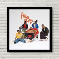 The Internet Hive Mind อัลบั้มเพลงครอบคลุมภาพวาดตกแต่งบ้านโปสเตอร์ผ้าใบพิมพ์ลาย (ไร้กรอบ)