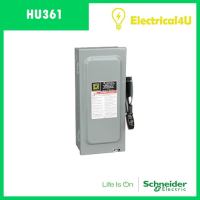 Schneider Electric HU361 เซฟตี้ สวิตซ์ แบบไม่มีฟิวส์ใช้เป็นสะพานไฟ สำหรับใช้ภายในอาคาร 30A 3เฟส 600V