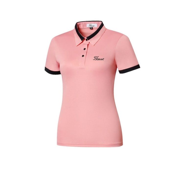 titleist-the-new-golf-dress-choli-cultivate-ones-morality-show-thin-t-shirt-leisure-sports-sweat-golf-shirt-polo-shirt
