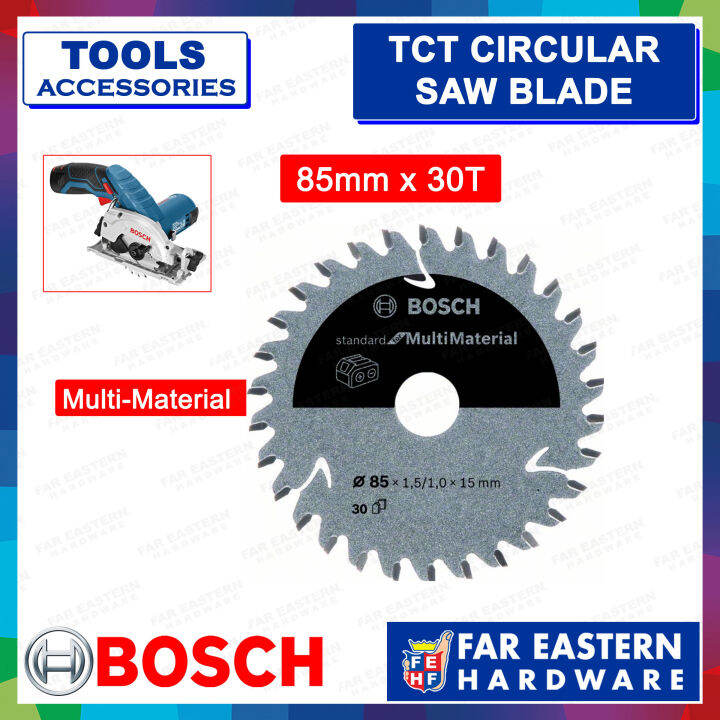 BOSCH Circular Saw Blade 85mm Standard for Multi Material for Cordless