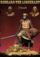 Unpainted Kit 124 75mm Black Richard the Lionheart in ancient 75mm Resin Figure miniature garage kit