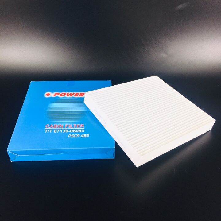 ไส้กรองแอร์-toyota-vigo-yaris-fortuner-vios07-ใช้ตั้งแต่ปี-2005-2015-เบอร์แท้-87139-06080-87139-yzz78-ยี่ห้อ-power-s-psca-462-cabin-air-filter-สินค้าคุณภาพสูง