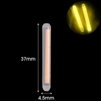 50/100ชิ้น/ล็อต2.5-4.5มม. ไฟก้านกลางคืนทุ่นตกปลาเบาสติ๊กเกอร์เรืองแสงในที่มืดอุปกรณ์ตกปลาแท่งไฟฟลูออเรสเซนต์เหยื่อปลอม LFP3825 Pesca