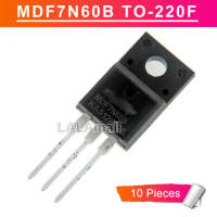 10pcs MDF7N60B TO-220F MDF7N60 MDF7N608 TO220F N-Channel 600V/7A MOSFET Transistor new original