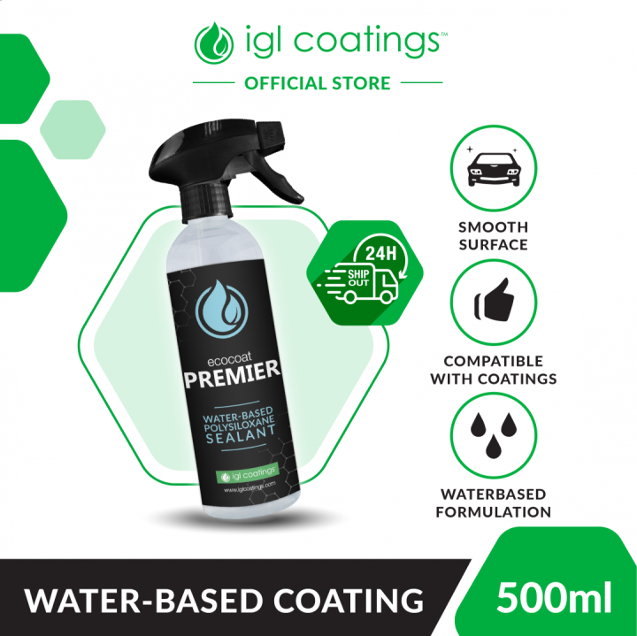 IGL Ecocoat Premier [ 500 ML ] Ultimate Car Waterbased Coating Liquid