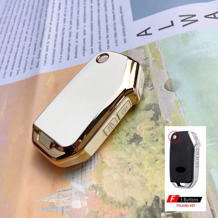tpu-gold-border-car-key-fob-case-covver-shell-for-kia-sportage-r-stinger-gt-sorento-ceed-cd-cerato-forte-2018-2019-accessories