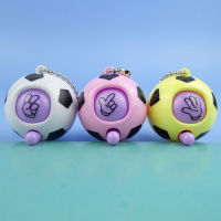 【cw】10 Pcs Soccer Rock-paper-s Key Chain Pendant Toys Kids Birthday Baby Shower Party Christmas Wedding Gifts Guests Reward ！