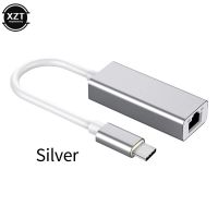 USB C อีเทอร์เน็ต USB-C กับ RJ45 Lan เครือข่ายกิกะบิตการ์ดอะแดปเตอร์สำหรับ MacBook โปร Samsung Galaxy S9/S8/หมายเหตุ9 10M/100M/1000M Type C