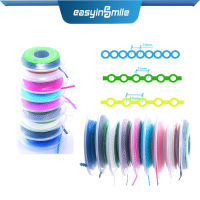 Easyinsmile วัสดุทันตกรรมสำหรับ Ortho Power Chain Super Elastic Rubber Band สำหรับวงเล็บ15ฟุตม้วน