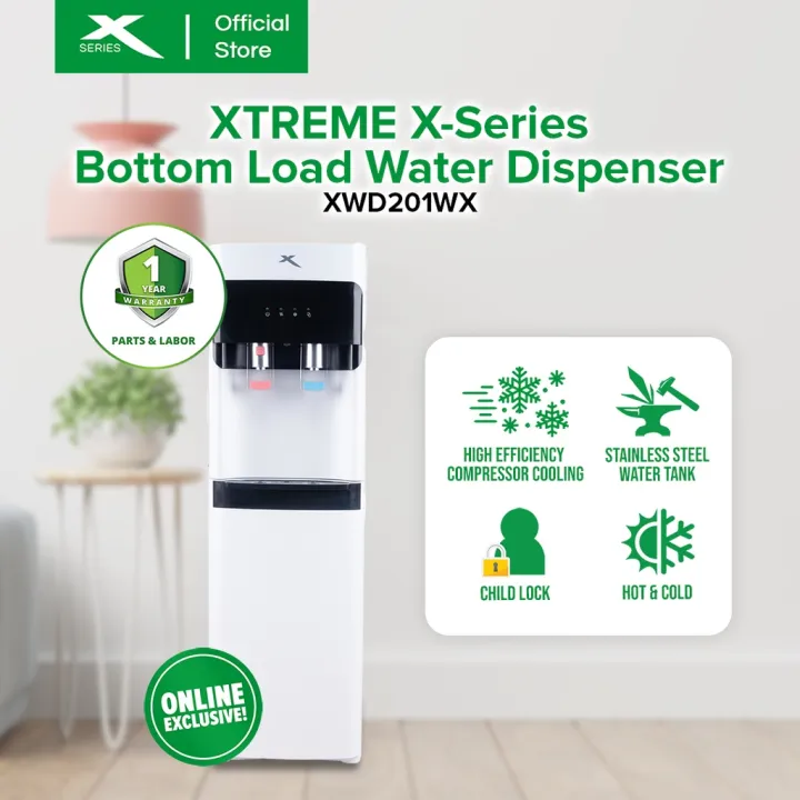XTREME XSERIES Bottom Load Water Dispenser Hot Cold High Power