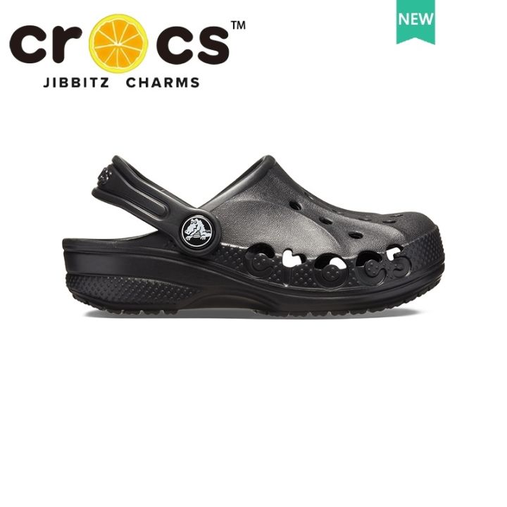 รองเท้า-crocs-เด็ก-kids-baya-clog-รองเท้าแตะ-กันลื่น-น้ําหนักเบา-สวมใส่สบาย-เหมาะกับเดินชายหาด-สําหรับเด็ก-207013