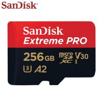 การ์ดความจำ Sandisk ดั้งเดิมขนาด64GB 128GB A2คลาส10 Extreme PRO การ์ด U3 UHS-I V30ความเร็วสูง32GB A1การ์ด SD ไมโคร