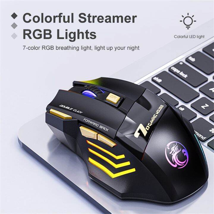 เมาส์-gw-x7-7ปุ่ม2-4กิกะเฮิร์ตซ์ชาร์จได้ไร้สาย-rgb-การเล่นเกมที่เหมาะกับสรีระใบ้เมาส์สำหรับคอมพิวเตอร์เมาส์สำนักงานเกมเมอร์