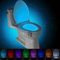 SmartPhonemall Motion Activated Toilet Nightlight, LED Toilet Light Bathroom Washroom