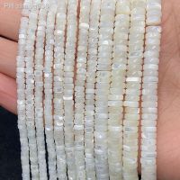 2x3mm Natural Shell Beads Cylindrical Mother of Pearl Shell Loose Spacer Beads for Making Jewelry Bracelet Accessories Wholesale