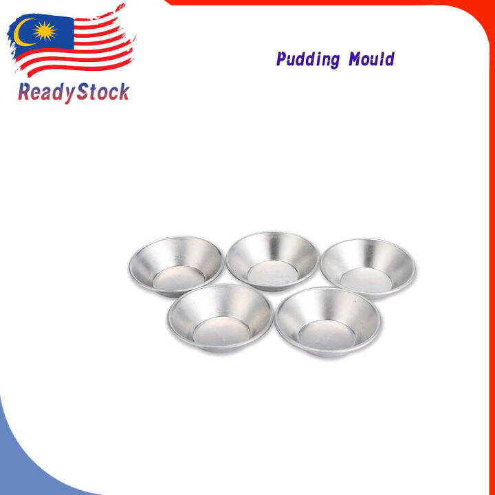 Aluminium Thick Lace Round Egg Tart Mold Pudding Mould / Pudding mold